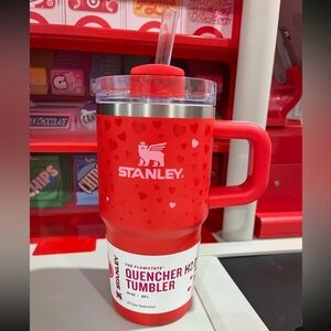 Valentine’s Day Stanley 20oz red ruby hearts